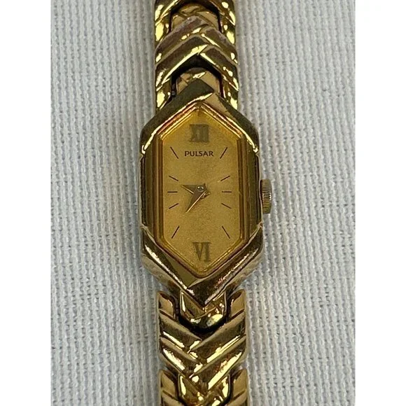 Pulsar | Accessories | Vintage Pulsar Gold Tone Womens Watch  display picture 1